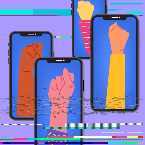 Protestas de izquierda y derecha serán digitales