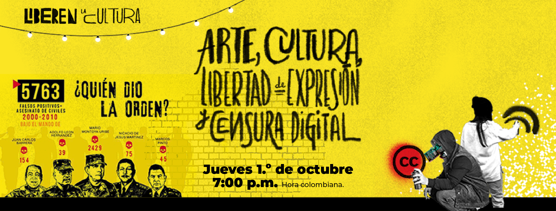 [Evento]Arte, cultura, libertad de expresión y censura digital