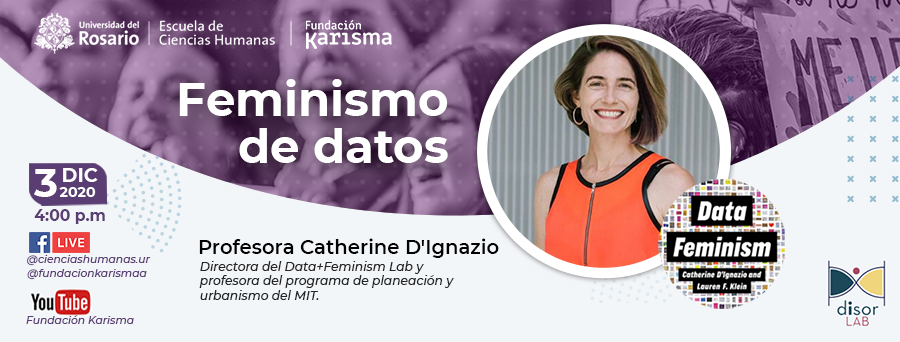 Charla: Feminismo de Datos con Catherine D’Ignazio