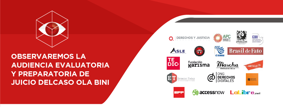 WE WILL OBSERVE THE EVALUATION AND PREPARATORY TRIAL HEARING OF THE OLA BINI CASE