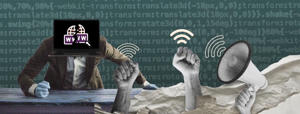 Para cuidar las comunicaciones en la protesta, el gobierno es juez y parte