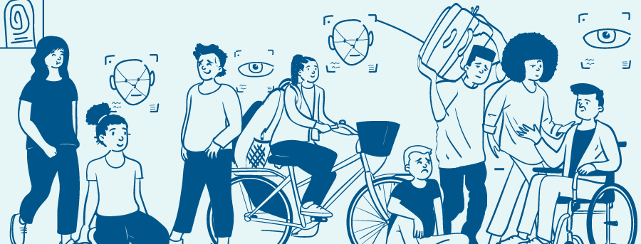 Despliegue biométrico para la población migrante venezolana